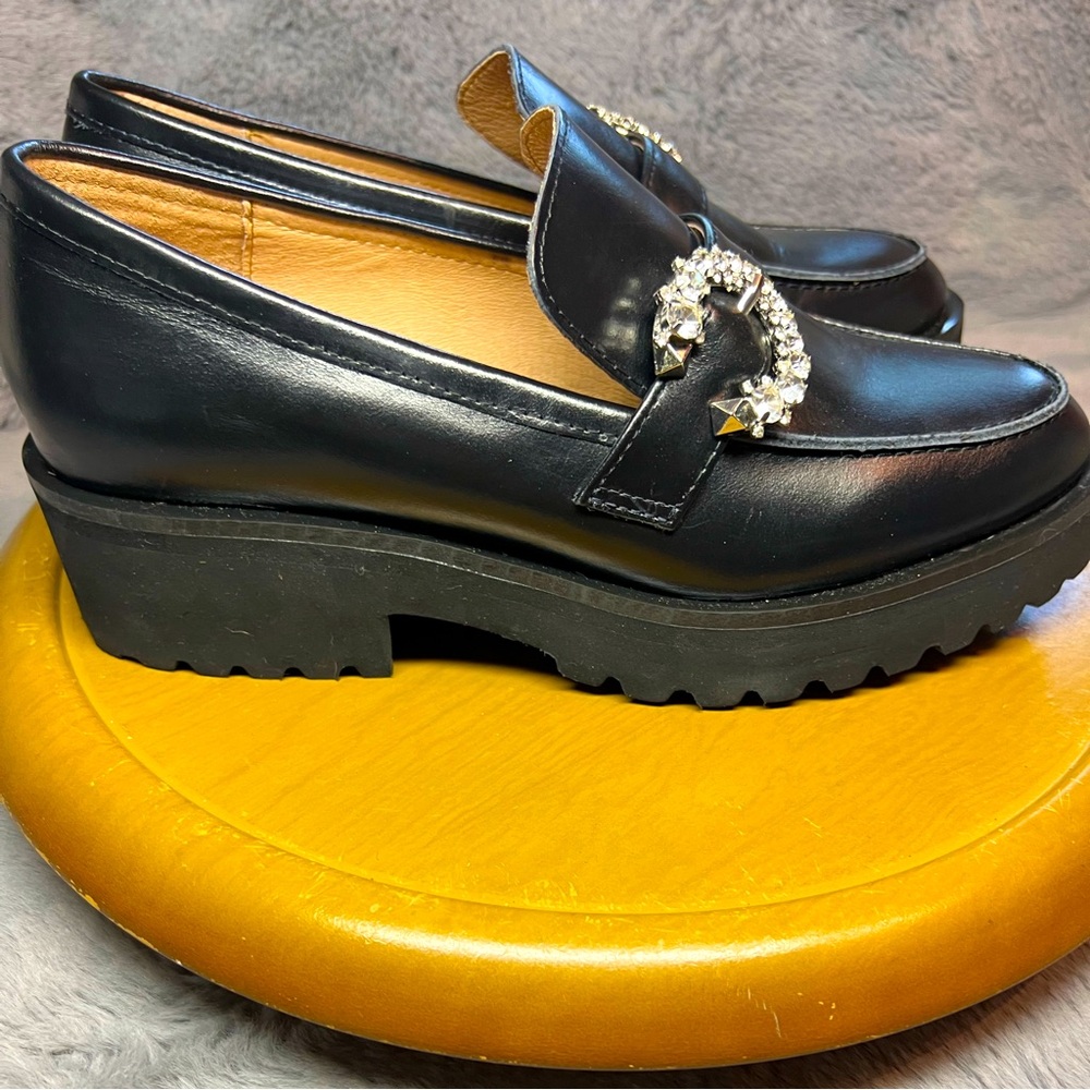 Women’s size 9.5 All Black Loafers